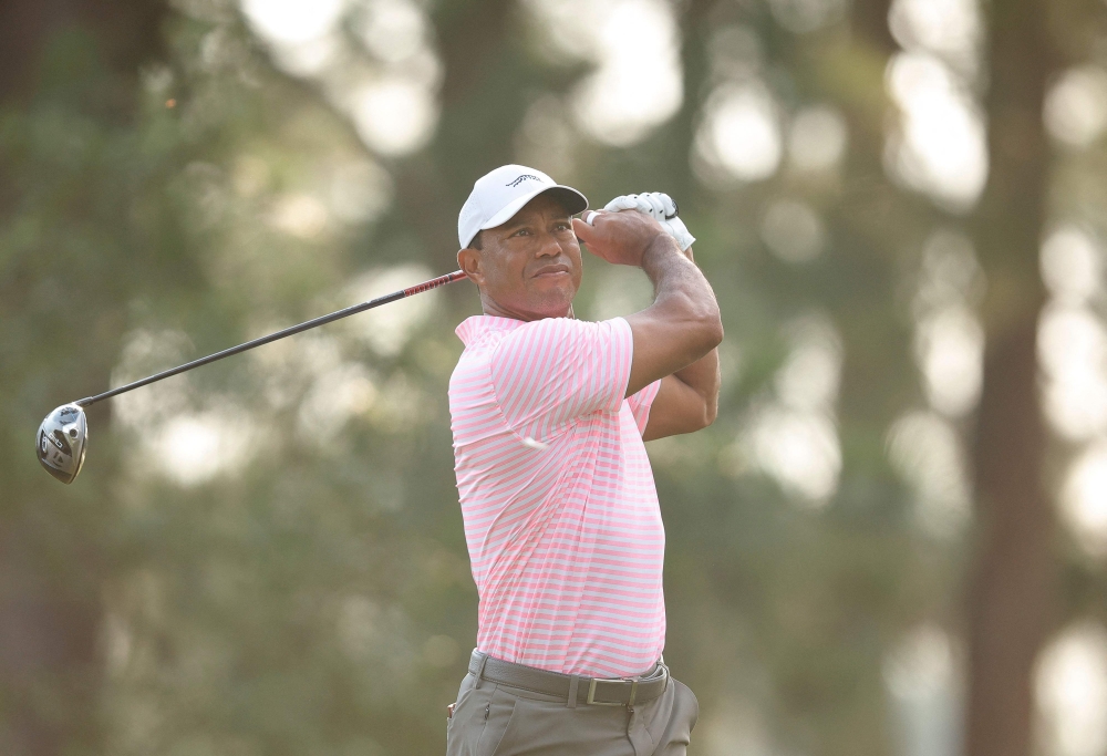 The care Tiger Woods takes to improve his physical condition means the 15-time major winner isn’t playing often enough to sharpen his game when he does compete in majors. — AFP pic