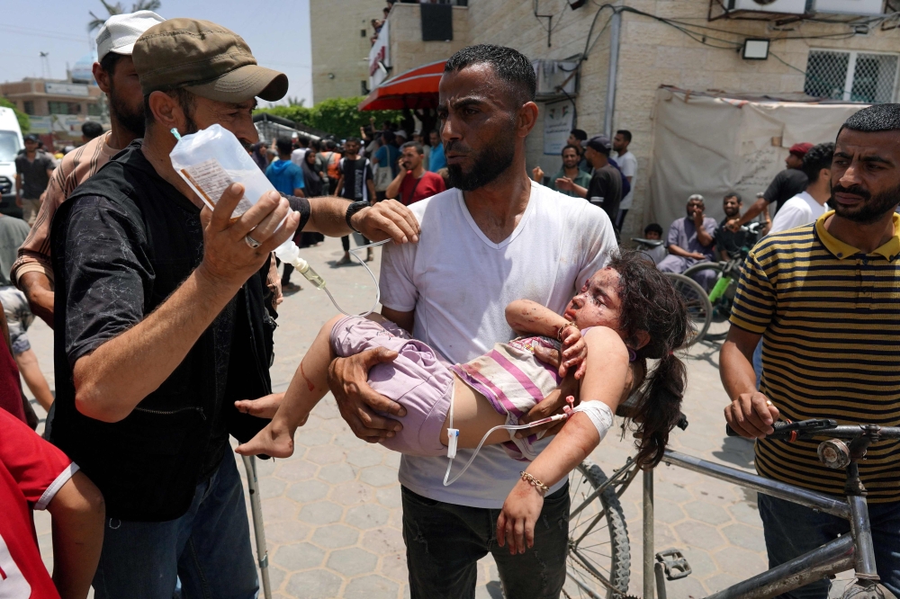 The government of Colombia, a fierce critic of Israel’s war in Gaza, said Thursday it would receive injured Palestinian children and provide them with medical care. — AFP pic