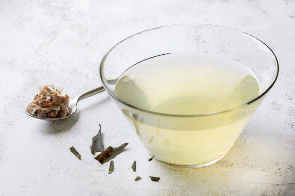 'Dashi' is a Japanese stock made from 'kombu' (dried kelp seaweed) and 'katsuobushi' (dried bonito flakes). – Pictures by CK Lim