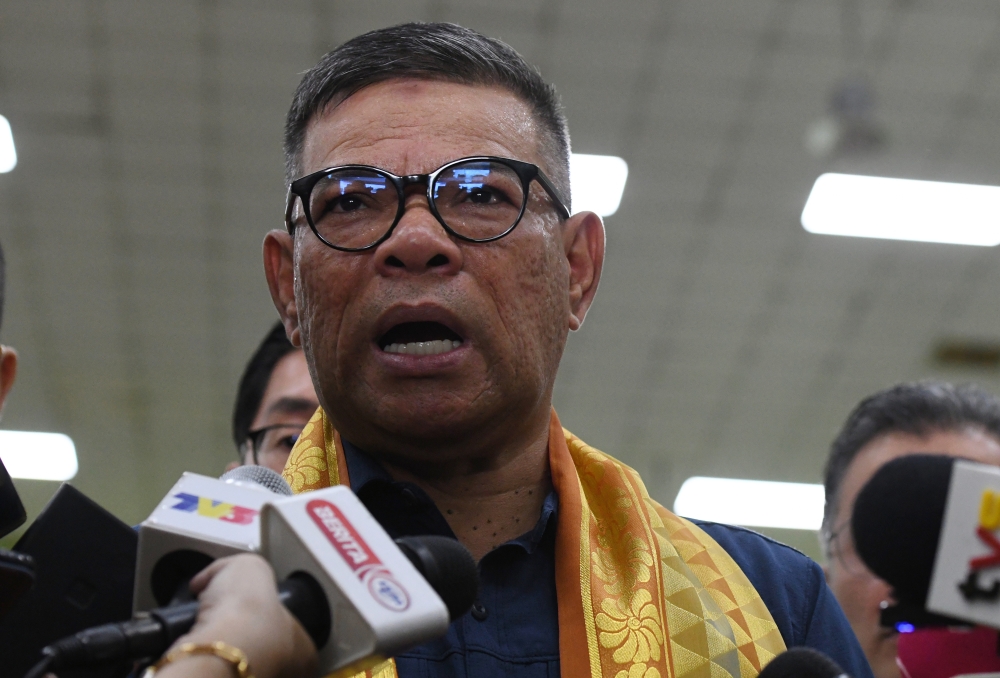 Home Affairs Minister Datuk Seri Saifuddin Nasution Ismail said the figure was reasonable to ensure the security of the area, therefore voters need not worry about security during the by-election. — Bernama pic