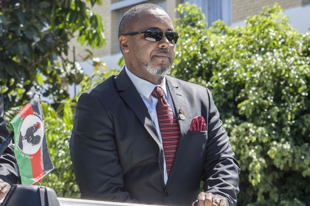 The funeral procession of Malawi’s late vice president, Saulos Chilima, rammed into mourners at a village last night, killing four people and injuring 12, police said. — AFP pic