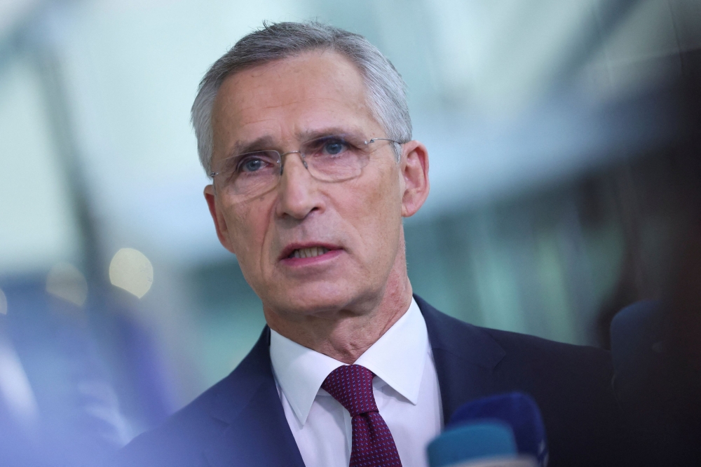 Nato is in talks to deploy more nuclear weapons, taking them out of storage and placing them on standby, in the face of a growing threat from Russia and China, Nato Secretary General Jens Stoltenberg told The Telegraph newspaper. — Reuters file pic