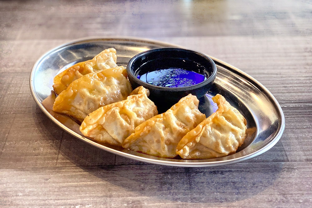 Fried Gyoza.
