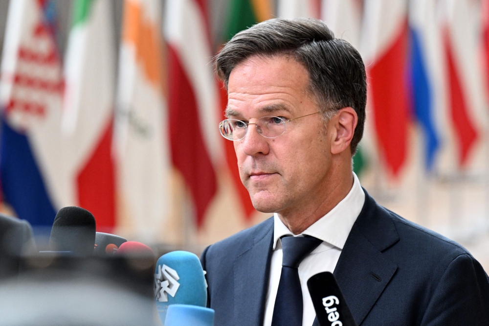 After winning the backing of key powers, Dutch Prime Minister Mark Rutte is the clear frontrunner to take over as head of the alliance when current leader Jens Stoltenberg's term ends this year. ― AFP pic