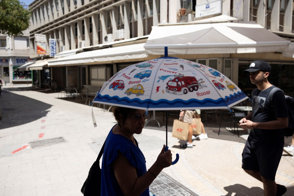 The heatwaves are occurring against a backdrop of 12 consecutive months that have ranked as the warmest on record in year-on-year comparisons, according to the European Union’s climate change monitoring service. — Reuters pic