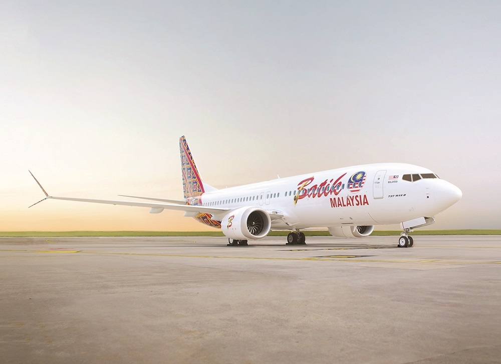 Indonesia’s commercial airline, Batik Air, has temporarily suspended all its flights to and from Auckland, New Zealand’s largest city, via Perth, Australia effective July 19. — Picture by Batik Air