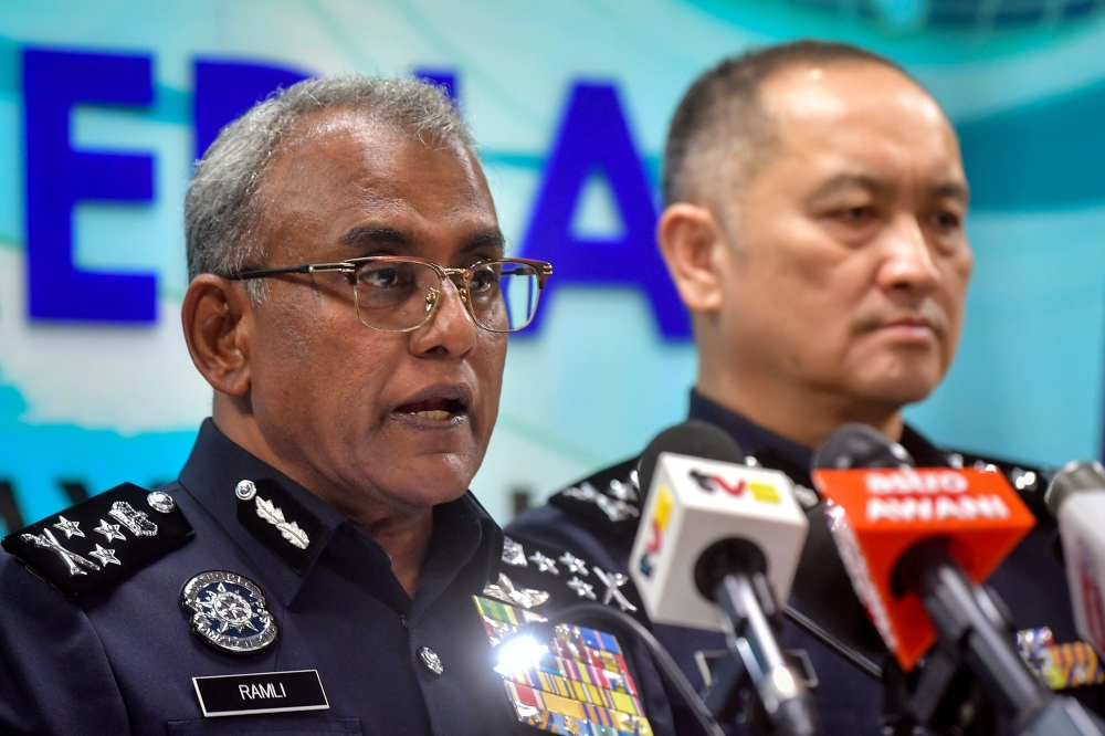 Bukit Aman Commercial Crime Investigation Department director Datuk Seri Ramli Mohamed Yoosuf said losses of over RM5.3 million due to vending machine scams were recorded since 2023. — Bernama pic