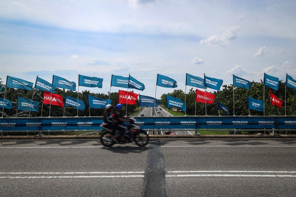 The Sungai Bakap by-election campaign is running smoothly and no police reports have been lodged so far. — Bernama pic