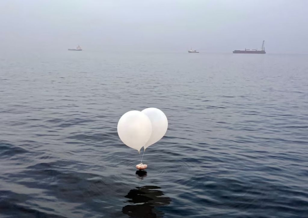 North Korea has flown balloons carrying trash since late May, with hundreds landing in South Korea. South Korea deployed military explosives units and chemical and biological warfare teams to inspect the objects. — Yonhap picture via Reuters