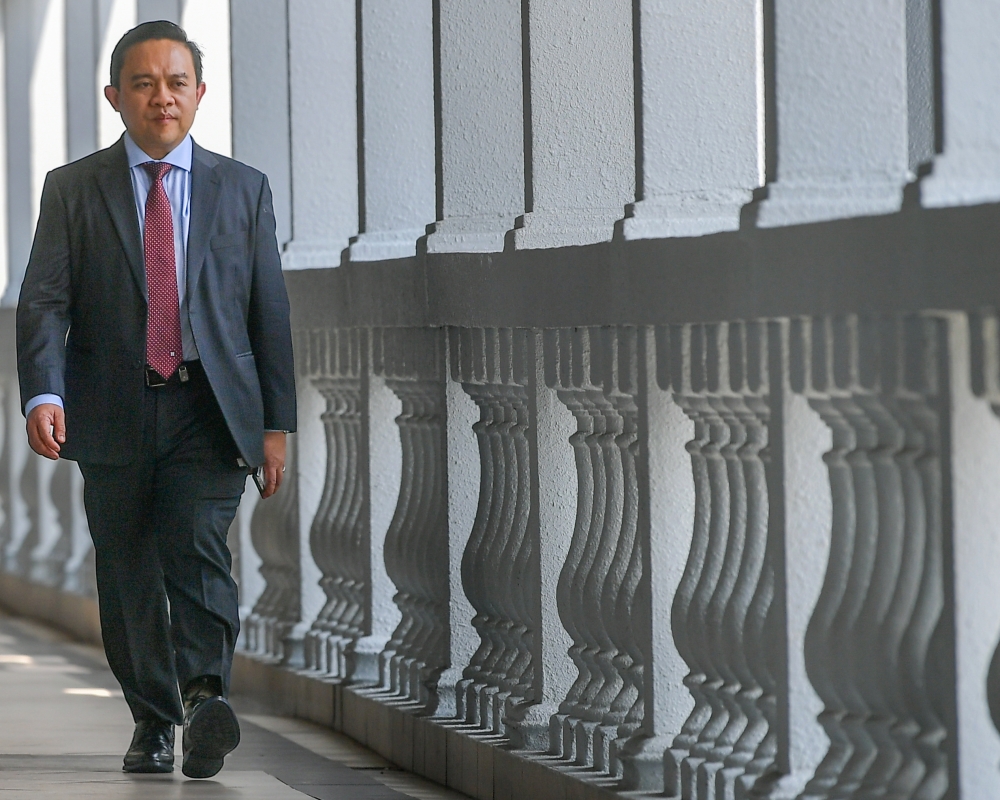 Former Bersatu Information chief Datuk Wan Saiful Wan Jan at the Kuala Lumpur Sessions Court, June 25, 2024. — Bernama pic 