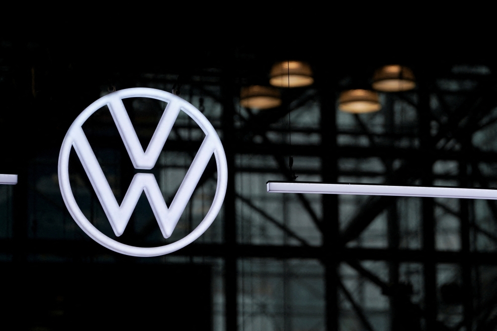 German auto giant Volkswagen will invest US$5 billion in US electric vehicle maker Rivian and create a joint venture expected to produce technology used by both automakers, the companies announced Tuesday. — Reuters pic