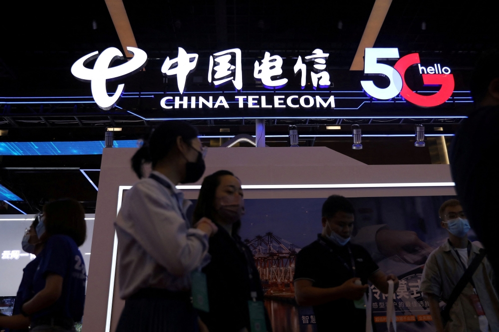 The Biden administration is investigating China Mobile, China Telecom and China Unicom over concerns the firms could exploit access to American data through their US cloud and internet businesses by providing it to Beijing. — Reuters file pic