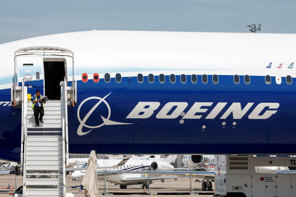The National Transportation Safety Board said today it was sanctioning Boeing for disclosing non-public details of the ongoing investigation into a 737 MAX mid-air emergency and referring its conduct to the Justice Department. — Reuters pic
