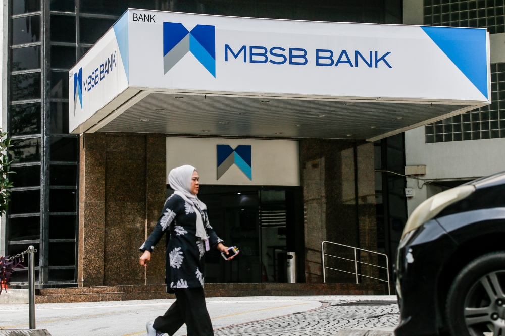 In a statement, MBSB said it has returned all the monies to the customers who were affected by the case after RM24.2 million was siphoned from an alleged inside job. — Picture by Hari Anggara