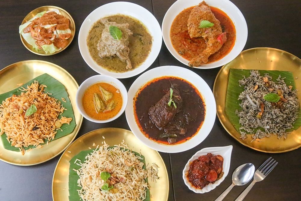 The Jawi Peranakan spread, 'hidang' style at La Achee Porra. — Pictures by Choo Choy May