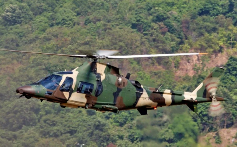 The emergency landing occurred during a Night Flight training session of the Army Aviation Basic Officer Course. ― File picture from social media 