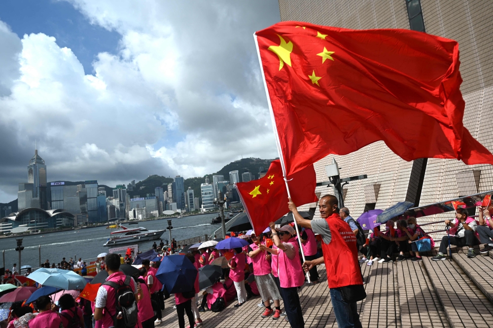 China will gift a pair of giant pandas to Hong Kong as the finance hub marked its 27th year under Chinese rule, city leader John Lee announced today. — AFP pic