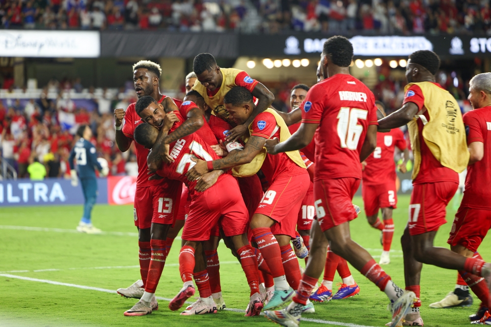 Panama forward Cesar Yanis (21) celebrates after scoring a goal against Bolivia in the second half during a Copa America group stage match at Inter&CO Stadium. — Picture by Nathan Ray Seebeck-USA TODAY Sports via Reuters