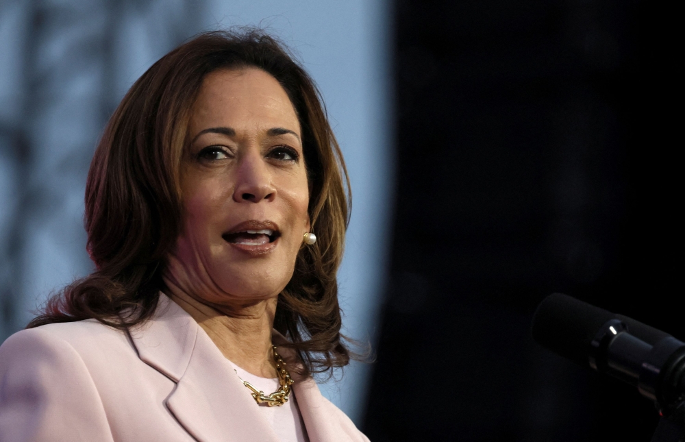 Kamala Harris seems like the obvious choice. — Reuters pic