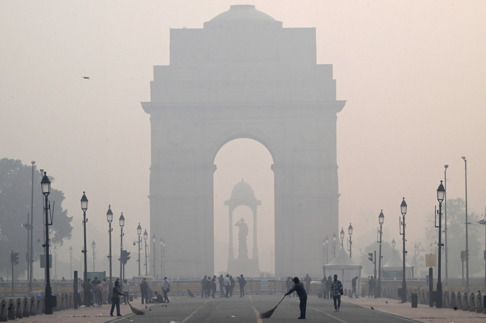 India’s capital Delhi was the worst offender, with 12,000 annual deaths linked to air pollution—or 11.5 percent of the total.— AFP pic