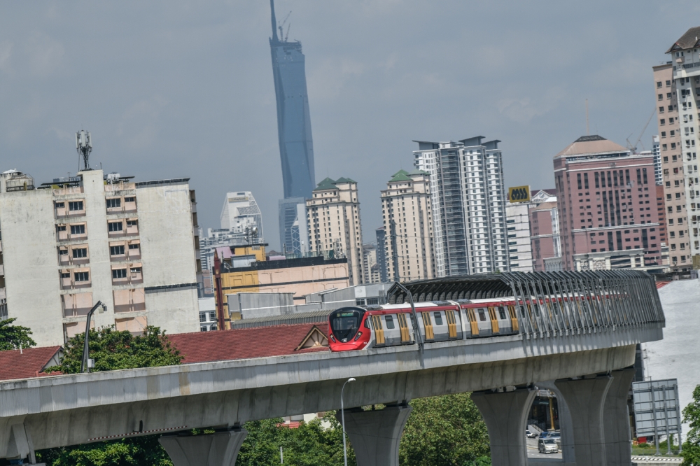 Although the MRT1 project by Mass Rapid Transit Corporation was completed and fully operational seven years ago, the final account for the MRT1 project was still open, the Auditor-General’s Report 2/2024 revealed today. — Picture by Hari Anggara