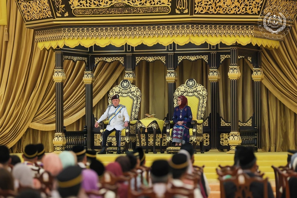 Sultan Ibrahim and Raja Zarith Sofiah, the King and Queen of Malaysia, will attend the National Maal Hijrah 1446H Celebration scheduled for this Sunday at the Putrajaya International Convention Centre. — Picture via Facebook/Sultan Ibrahim Sultan Iskandar