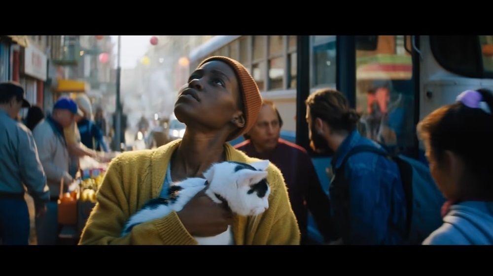 ‘A Quiet Place: Day One’ focuses on Sam (played by Lupita Nyong’o), a terminally ill cancer patient living in a hospice and who, as we can observe from the film’s first few minutes, has fully accepted her fate and is only trying to enjoy what little pleasures life can still offer. — Picture via YouTube/Paramount Pictures