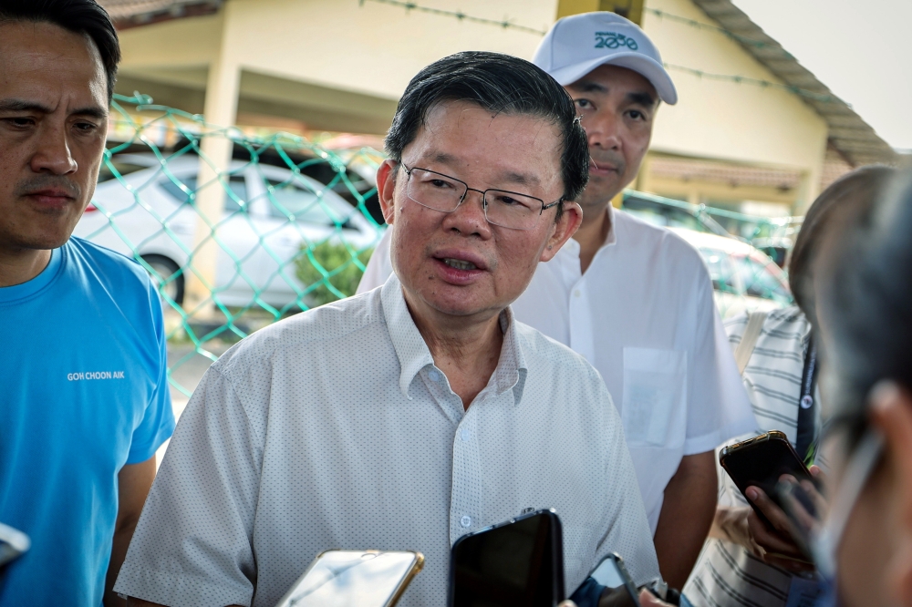 Chow admitted that Pakatan Harapan ‘lost the narrative despite all the hard work trying to convince the voters’. — Bernama pic