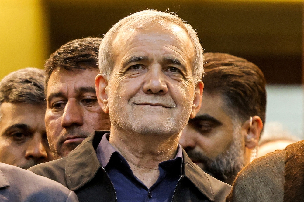 Iran’s Masoud Pezeshkian will be sworn in before parliament in early August as the Islamic republic’s ninth president, state media reported today. — AFP pic