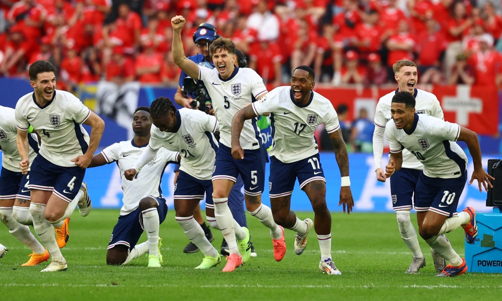 England fans woke up today not quite sure whether to celebrate a remarkably confident shootout performance that sent them into the Euro2024 semi-finals or lament another display of caution and inertia by their players and manager. — Reuters pic
