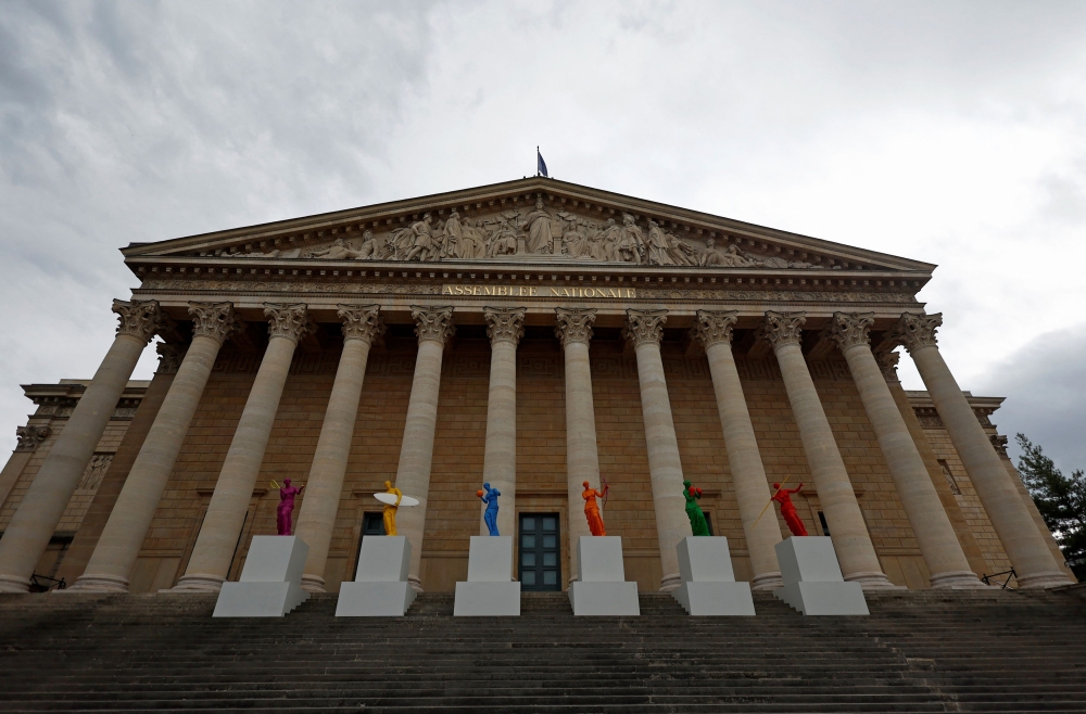 Political custom dictates that President Emmanuel Macron names a prime minister from among the ranks of the largest political force or coalition in parliament. — Reuters pic