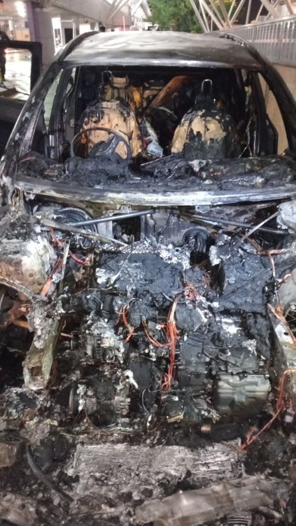 The cause of the fire and estimated damages are still under investigation. — Picture via social media