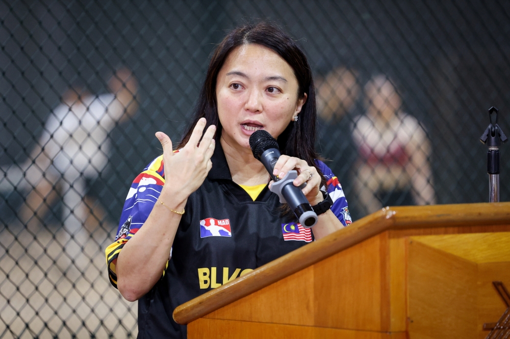 Youth and Sports Minister Hannah Yeoh has shut the door on any collaborations with tobacco companies, electronic cigarettes and alcohol. — Bernama pic