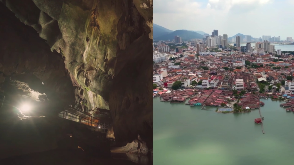 Gua Kandu and George Town were locations featured in reality competition show ‘The Mole’. — Pictures courtesy of Netflix