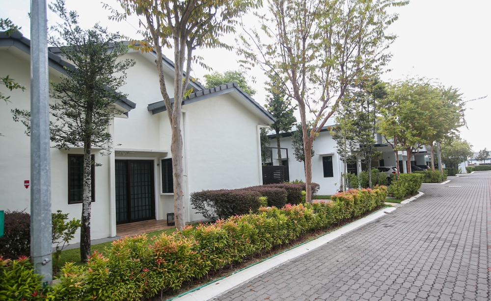 A general view of the homes in GreenAcres. — Picture by Farhan Najib