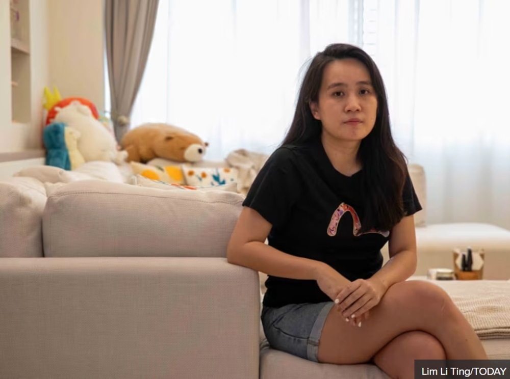 Marketing manager Vanessa Koh in her home in Singapore July 12, 2024. — TODAY pic 