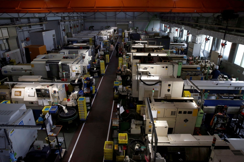 A general view of the Sakai Seisakusyo factory in Kakamigahara, central Japan, July 8, 2024. — Reuters pic