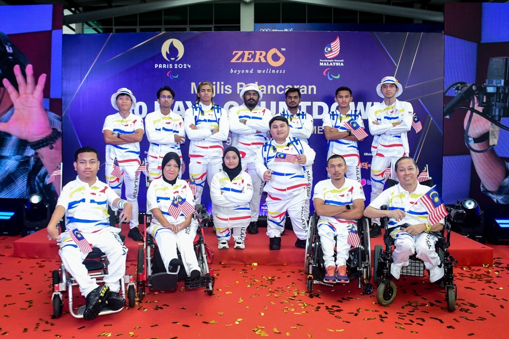 The national Paralympians at Pusat Kecemerlangan Sukan Paralimpik Kg Pandan on July 9, 2024. The Paralympic Council of Malaysia confirmed that 25 national athletes will compete in the 2024 Paralympics from August 28 to September 8. — Picture from Facebook/Paralympic Council of Malaysia