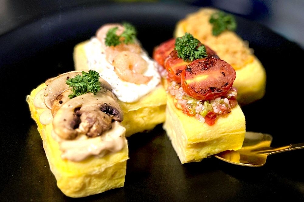 Malaysian street vendor egg‘Q’me offers Japanese rolled omelettes with an array of toppings and sauces. — Pictures courtesy of egg‘Q’me