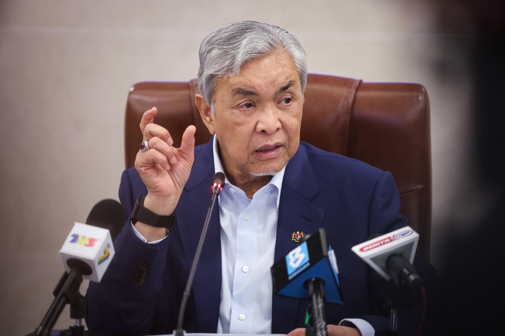 Deputy Prime Minister Datuk Seri Ahmad Zahid Hamidi said the move was part of an effort to ensure that the halal industry continued to grow globally. — Bernama pic