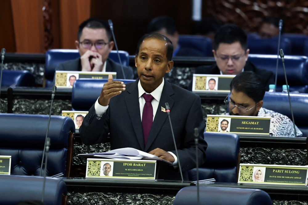Deputy Law Minister M. Kulasegaran said the second reading of the Constitution (Amendment) Bill 2024 has been postponed. — Bernama pic