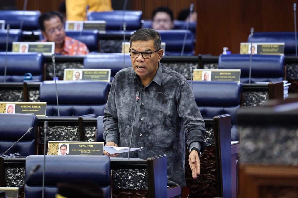 The Independent Police Conduct Commission (IPCC) which came into effect on July 1, 2023, has received 348 complaints, Home Minister Datuk Seri Saifuddin Nasution Ismail told the Dewan Rakyat today. — Bernama pic