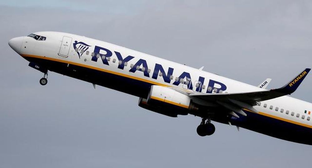Ryanair said today that it was experiencing network disruption due to a ‘global third party outage’ amid a wave of technical glitches around the world. — Reuters pic