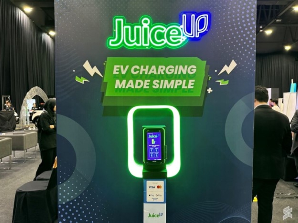 JuiceUp has also signed up partnerships with various parties within the EV ecosystem which covered charger manufacturers, financial institutions, payment solutions, IoT service providers, and renewable energy companies. — SoyaCincau pic
