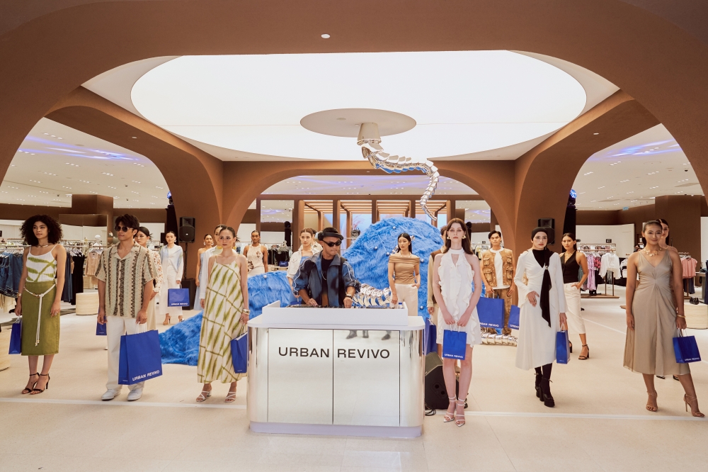Urban Revivo recently celebrated the opening of its first flagship store in Malaysia at Pavilion KL. — Pictures courtesy of Urban Revivo