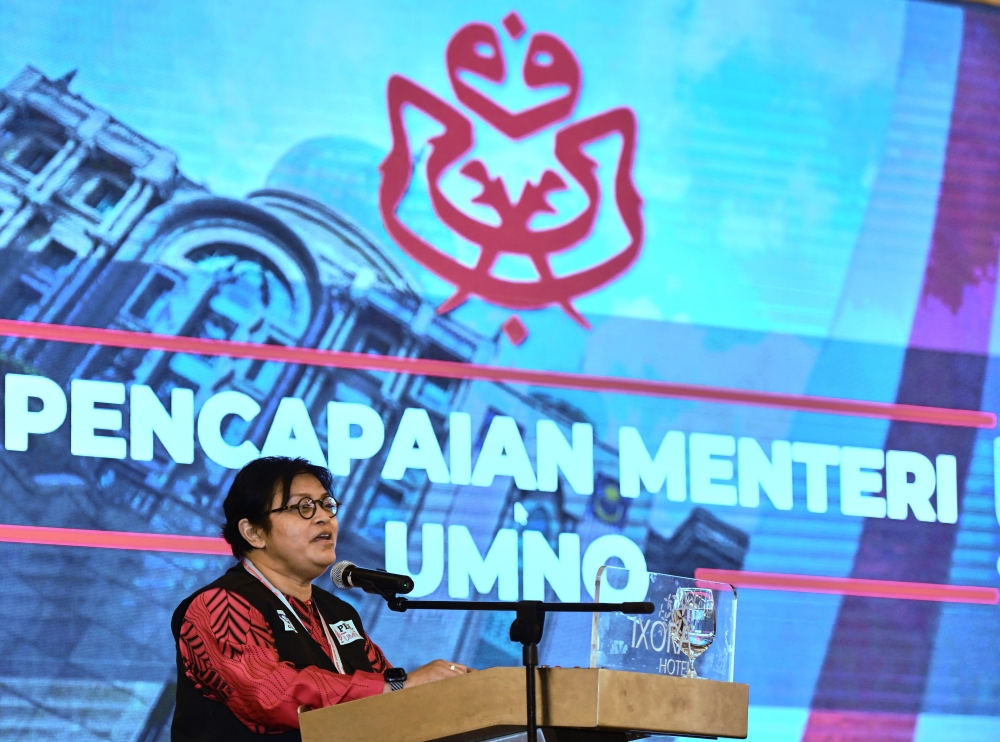 Umno information chief Datuk Seri Azalina Othman Said said the matter of former party mate Datuk Muhamad Jailani Khamis’ defection to PAS is between him and the Melaka Umno division, and their respective lawyers. — Bernama pic