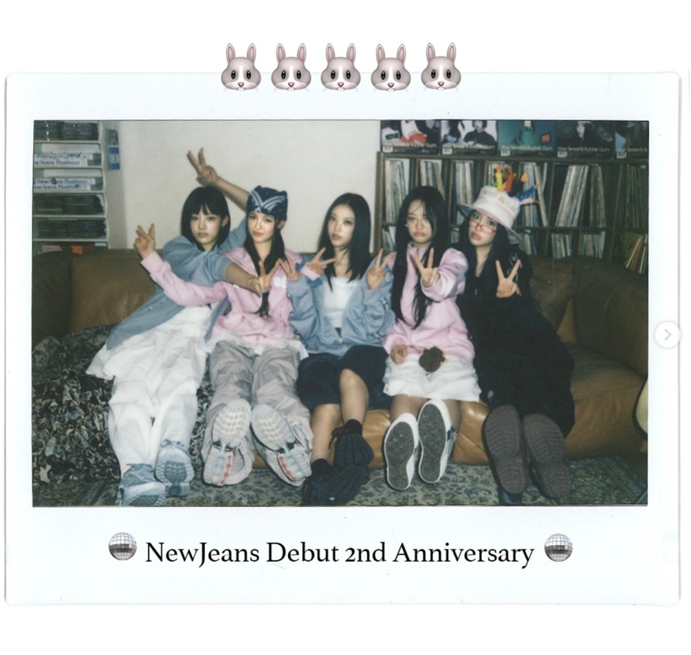 NewJeans recently celebrated their second anniversary as a group. — Picture via Instagram/NewJeans