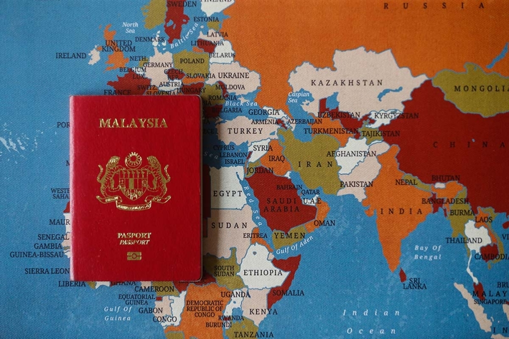 The Malaysian passport ranks 12th in the latest global passport index. — Picture by Sayuti Zainudin