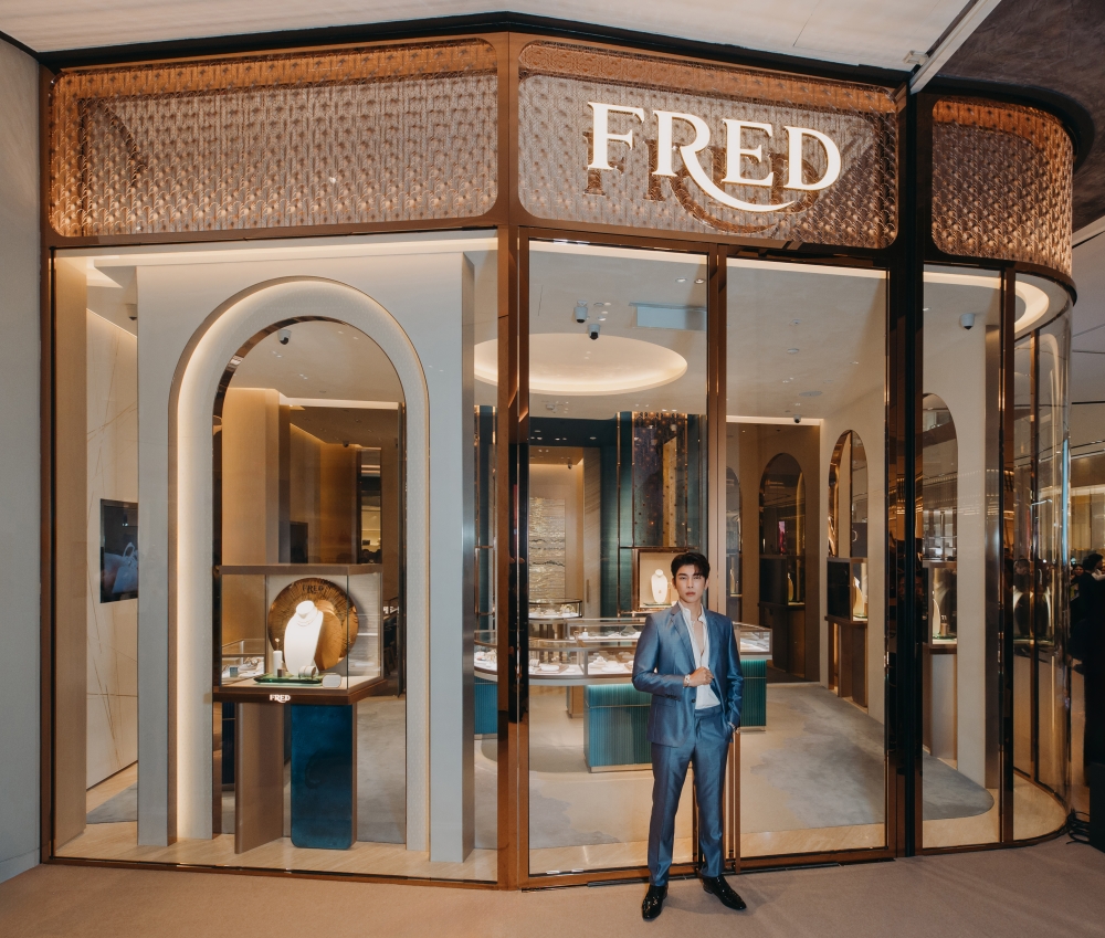 Mew was in KL to grace the official opening of FRED at The Exchange TRX. — Pictures courtesy of FRED