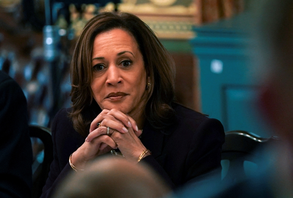 US Vice President Kamala Harris is building on the momentum she has gained on social media by joining TikTok herself. — Reuters pic